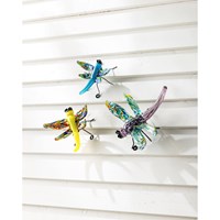 Glass Dragonfly With Iron Feet