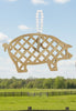 Wood Country Animal on Blessing Bead Hangers