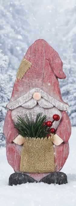 Country Christmas Gnome Santa
