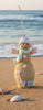 Resin Coastal Christmas Sand Snowman Ornament