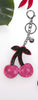 Bejeweled Cherry Purse Charm/Keyring