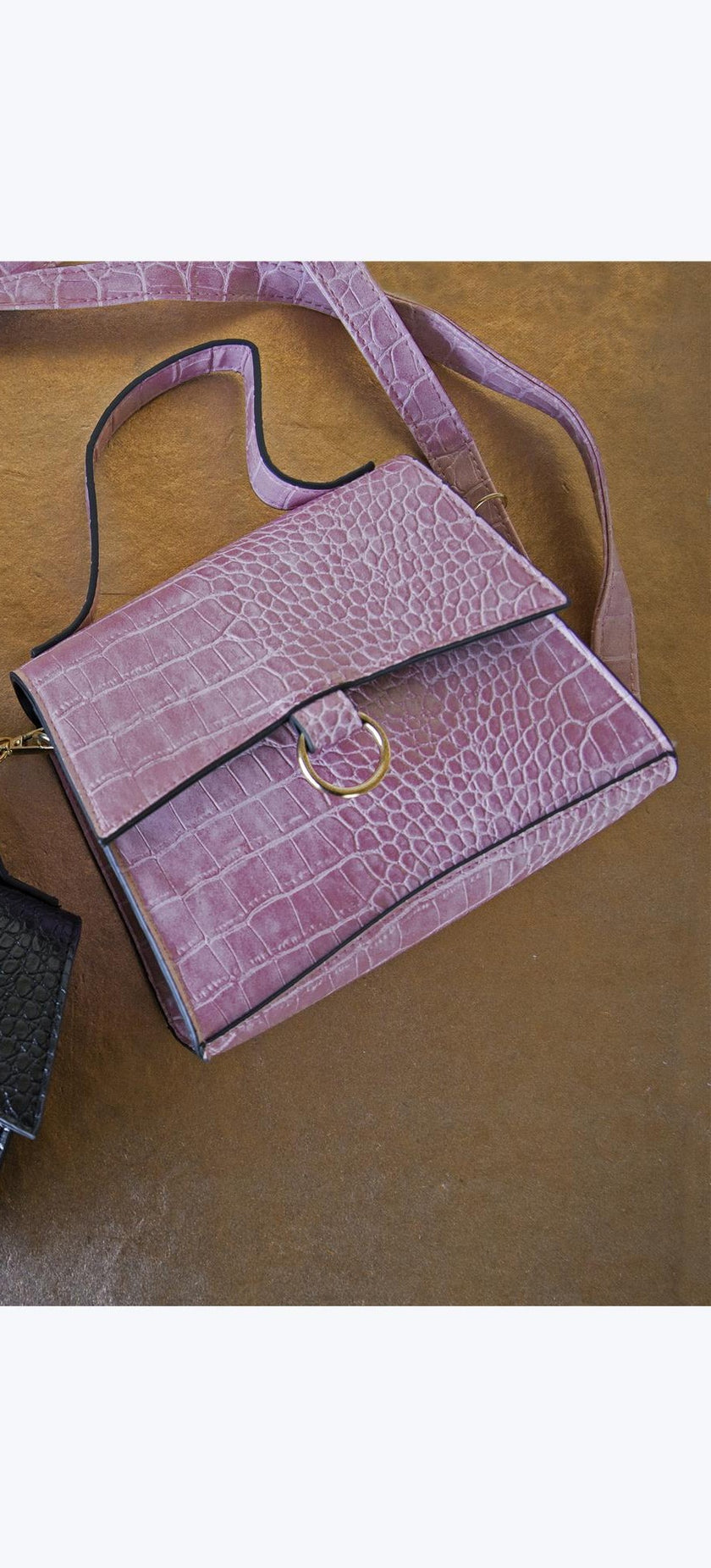 Mini Croc style handbag