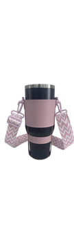 Vegan Leather Tumbler Holder