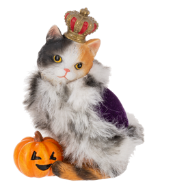 Royal Cat Costume Figurines