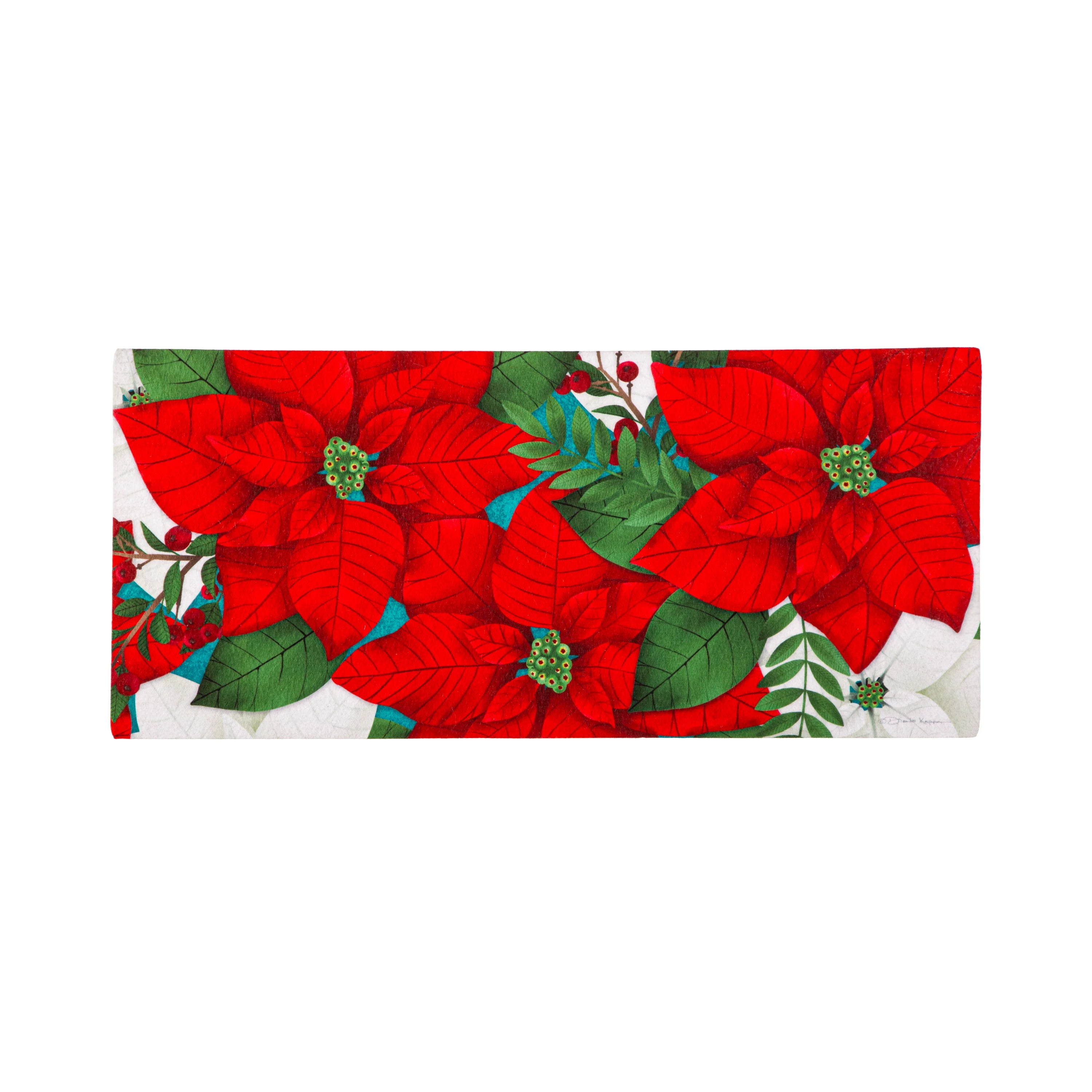 poinsettia switch mat