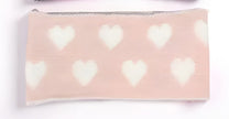 Hearts knitted head band