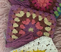 Crochet Flower Granny Square Coin Purse