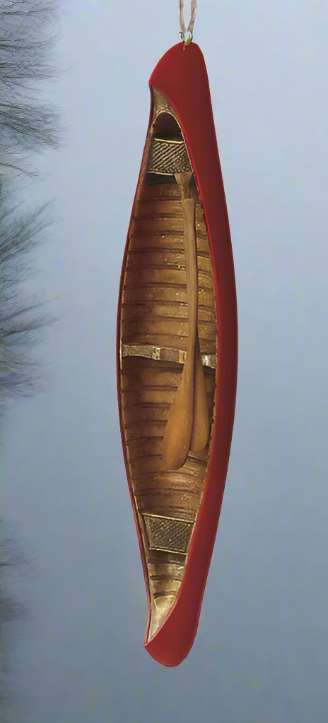 Canoe Ornaments