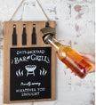 Grillin' and Chillin' Bottle Opener Signs