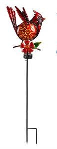 Solar Bird Garden Stake