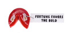 Fortune Favors the Bold Charms