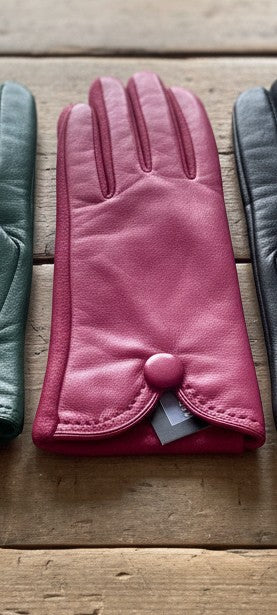 Vegan Leather Ladies Gloves