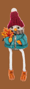 Sweater Weather Bird Shelf sitters