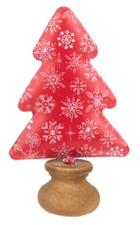 Christmas Pattern Tree on Stand