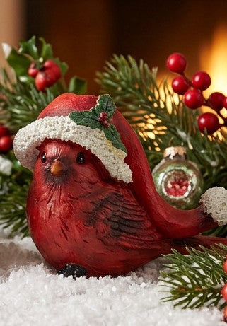 Christmas Cardinal Table Decor