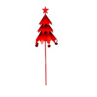 Metal Christmas Tree Garden Stake