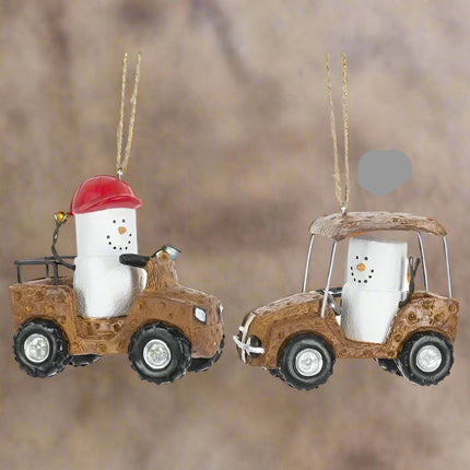 Off road ATV ornaments