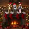 Furry Friend Christmas Shelf Sitters