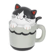 Cat Cafe resin figurines