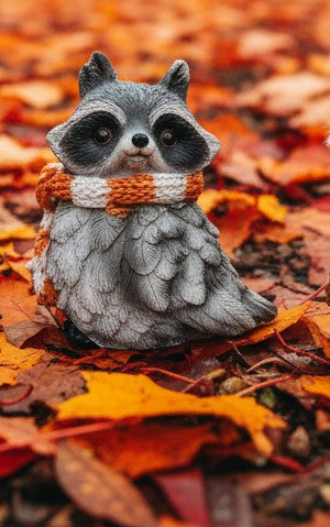 Fall Owl Figurine