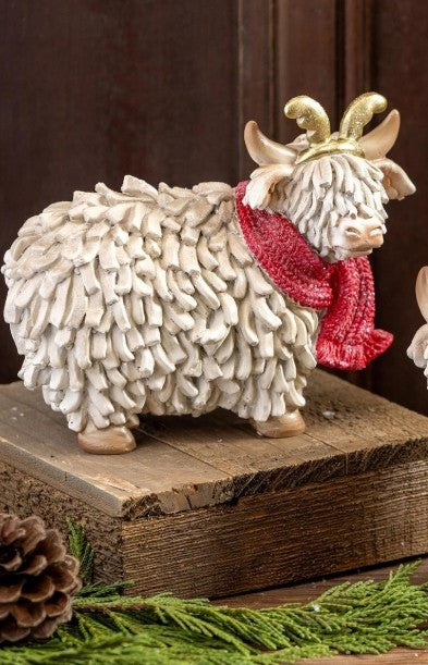 Christmas Highland Cows