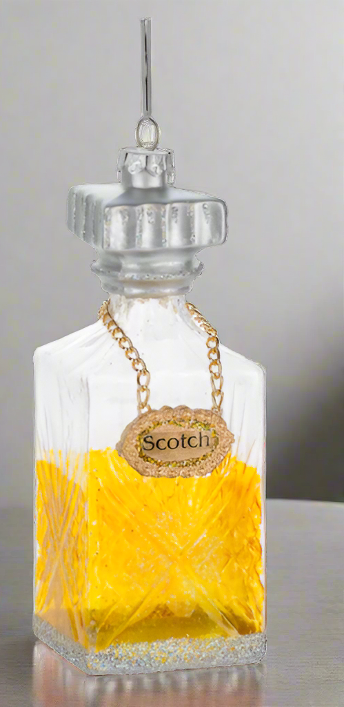 Scotch & Brandy Bottle Ornaments