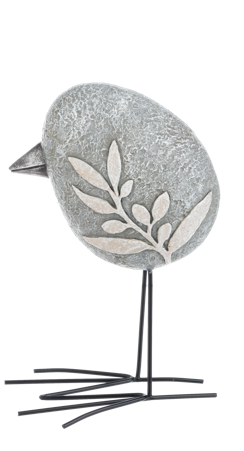 Rock Bird Figurine