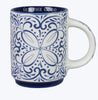 Ceramic Blue and White Talavera Mug