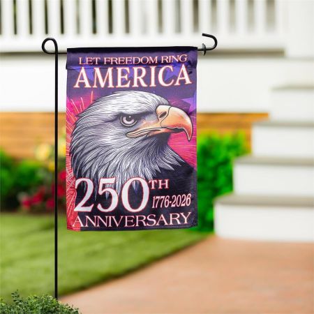 Let Freedom Ring Garden Flag