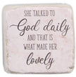 Religious talk stones