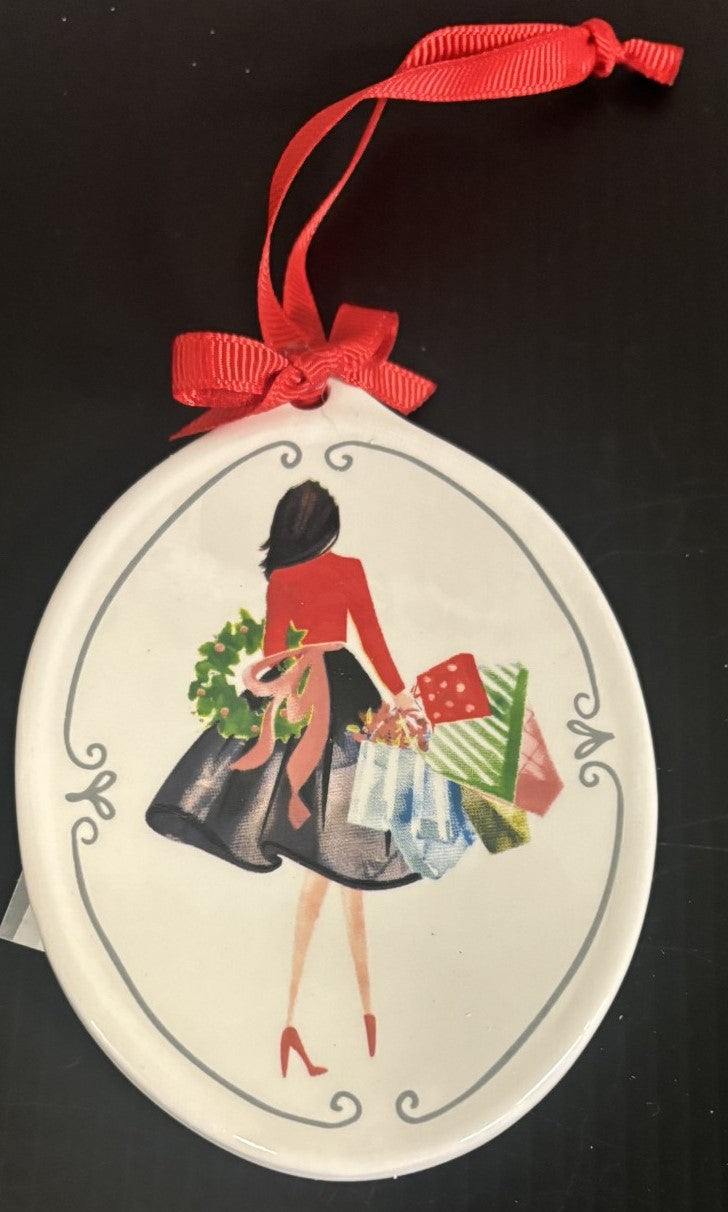 Glam Girl Ornament