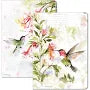 Hummingbird Floral two pack journals