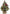 12 inch frosted pine tree in burlap bag
