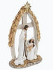 Resin Holy Family Nativity tabletop figurine