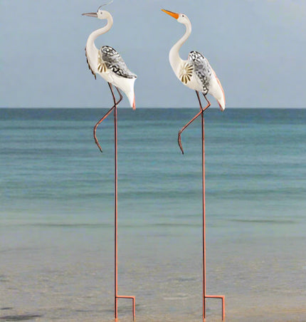 Blue Coastal Garden Stake
