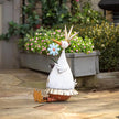 Metal Duck Yard Statue