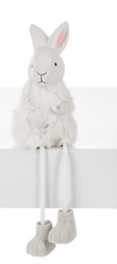 Bunny with Fur Shelfsitter