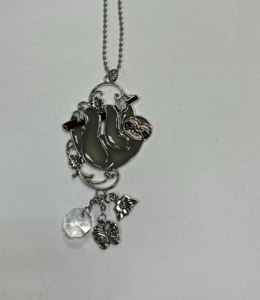 stained glass hanging charms