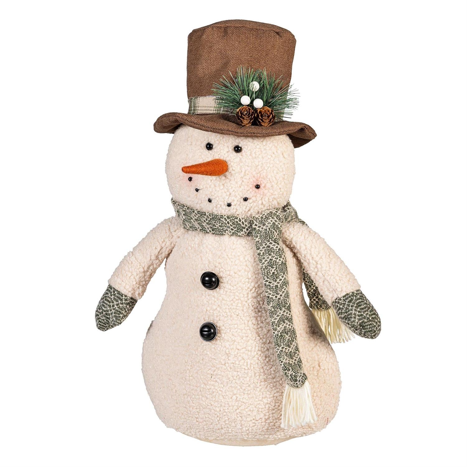 Snowman with beanbag bottom