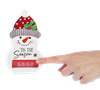Snowman Spinning Signs