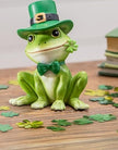 St. Patrick's Day pig or frog figurine