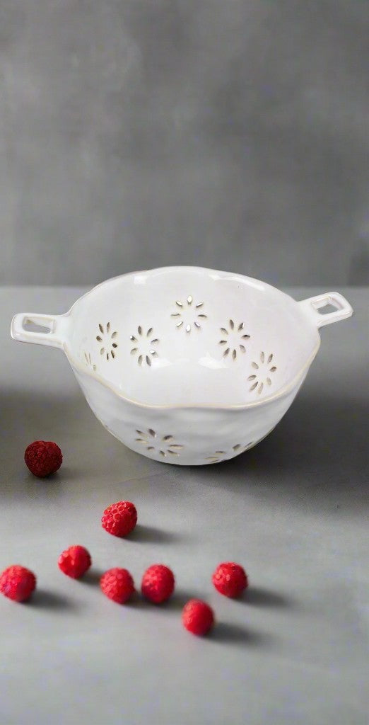 Ceramic Hand Thrown Berry Dish