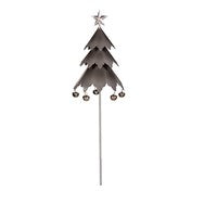 Metal Christmas Tree Garden Stake