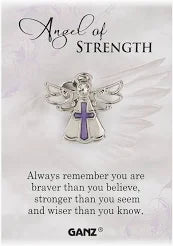 Angel of Strength Pin
