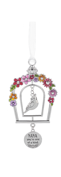 Floral Birdcage Ornaments