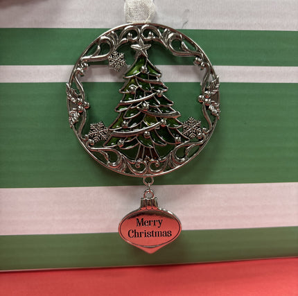 Stained Glass Christmas Ornament Assortment