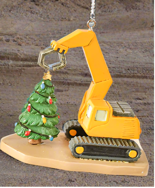 Pave Loader & Excavator Ornaments