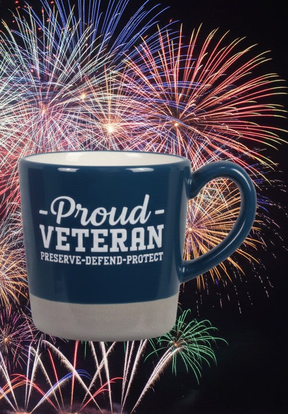 Ceramic Americana Veteran 16oz Mugs,