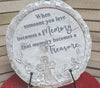 Memorial garden stone