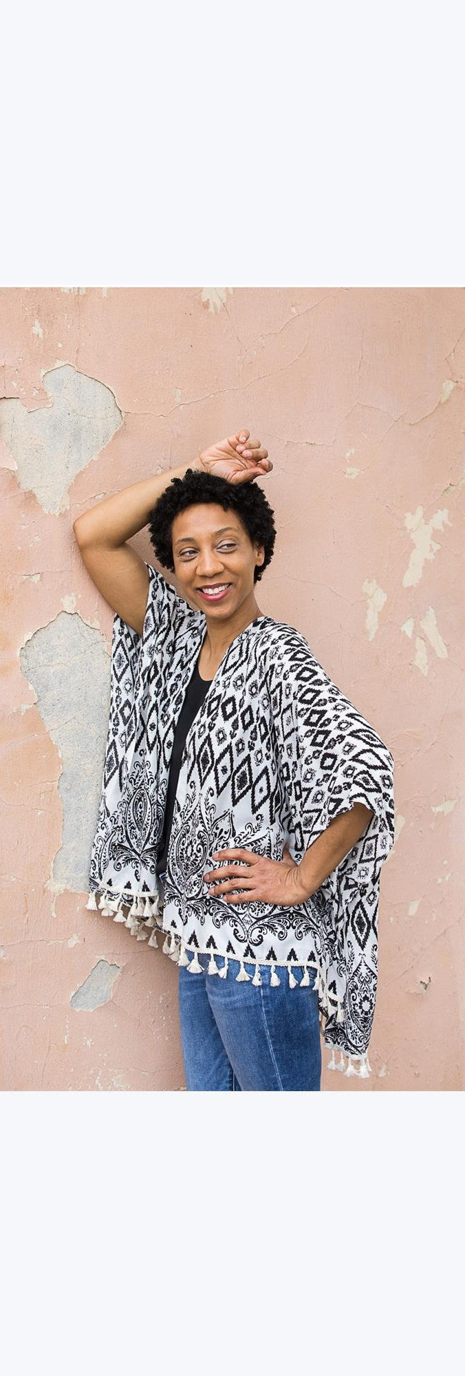 Tribal Print Kimono